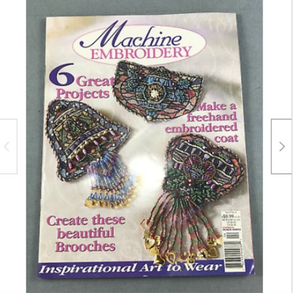 Machine Embroidery Needlework Crafts Magazine (Australia) 2003 Vol 9 No 4 - Picture 1 of 4